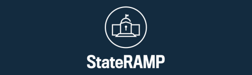 StateRAMP Stacked White Logo